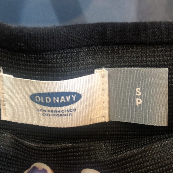 Old navy maxi skirt black and white stripe. Side slit. NWT size S/P - Picture 4 of 7